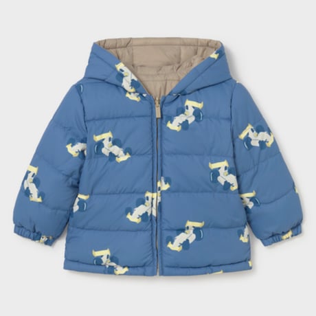 〈mayoral〉Reversible soft baby print jacket(car) ※BABY