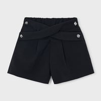 〈mayoral〉Girls' pleated skirt-trousers(black) ※KIDS