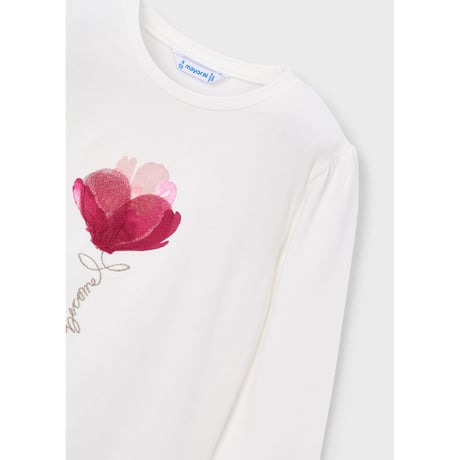 〈mayoral〉Girl t-shirt(white) ※KIDS