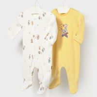 〈mayoral〉Cotton Romper 2-Piece Set ※BABY