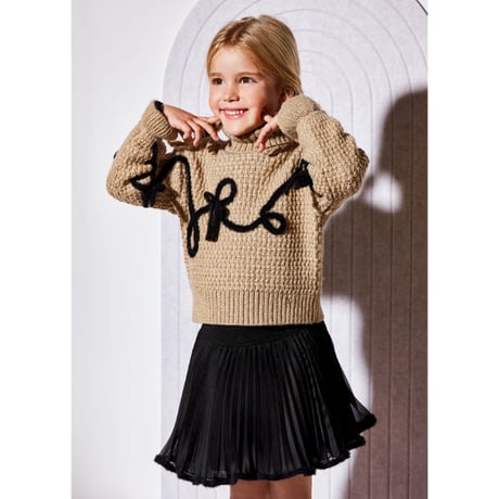 〈Abel&Lula〉Knitted skirt set ※KIDS&JUNIOR