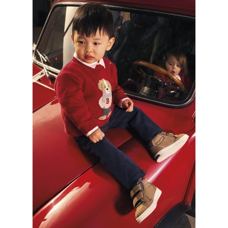 〈mayoral〉Baby intarsia sweater(red) ※BABY