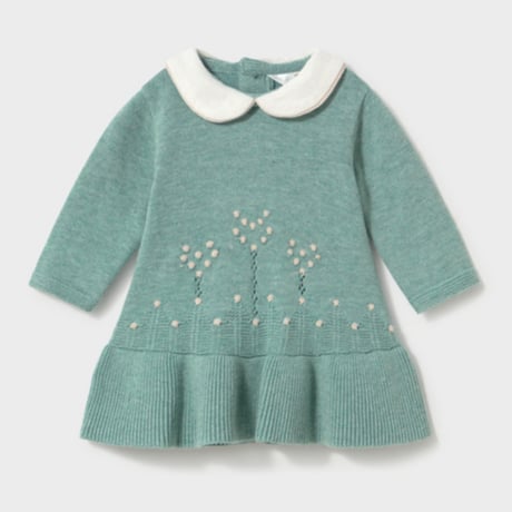 〈mayoral〉Tricot Dress(green) ※BABY