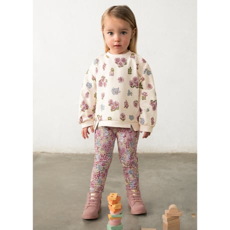 〈mayoral〉Baby print leggings(flower) ※BABY