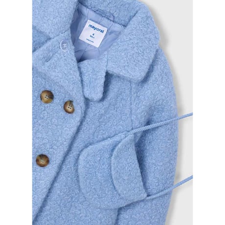 〈mayoral〉Coat with handbag(Blue)※KIDS
