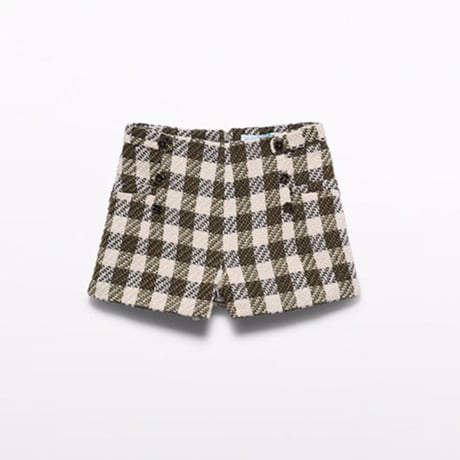 〈Abel&Lula〉Check shorts※KIDS&JUNIOR