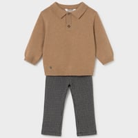 〈mayoral〉Trousers and sweater set ※BABY