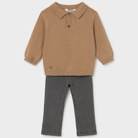 〈mayoral〉Trousers and sweater set ※BABY