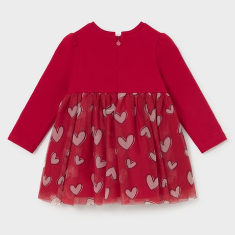 〈mayoral〉 Baby Tulle Dress(Red) ※BABY