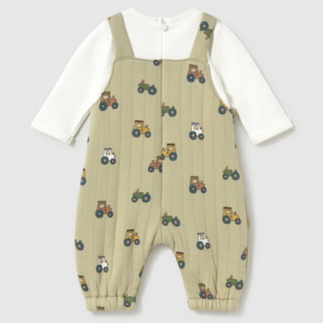 〈mayoral〉Romper in a box(green) ※BABY