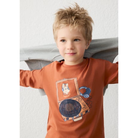 〈mayoral〉Interactive T-shirt for boys ※KIDS