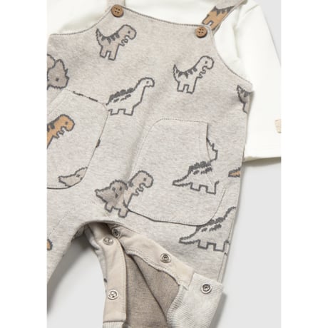 〈mayoral〉 dinosaur dungarees ※BABY
