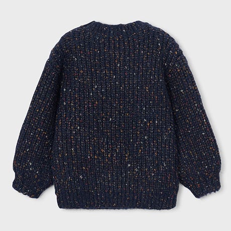 〈mayoral〉Tweed Knit Crewneck Sweater ※KIDS
