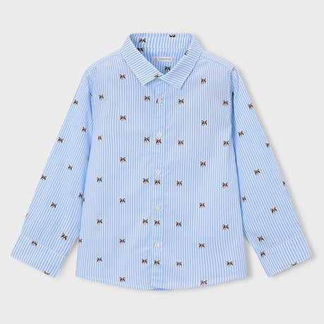 〈mayoral〉Boy print shirt(Stripe) ※KIDS