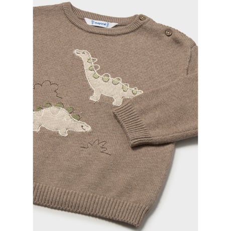 〈mayoral〉Baby intarsia sweater(dinosaur) ※BABY
