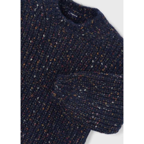 〈mayoral〉Tweed Knit Crewneck Sweater ※KIDS
