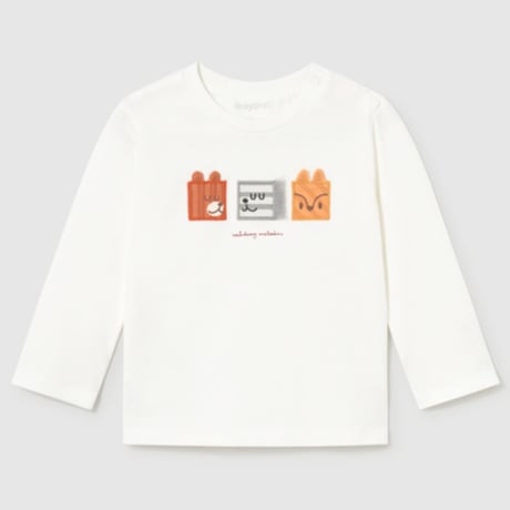 〈mayoral〉Baby T-shirt with smiley faces ※BABY