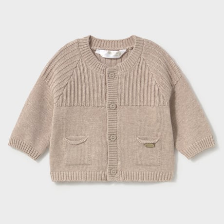 〈mayoral〉Knit cardigan(beige） ※BABY