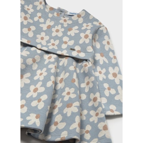 〈mayoral〉Jacquard print dress ※BABY