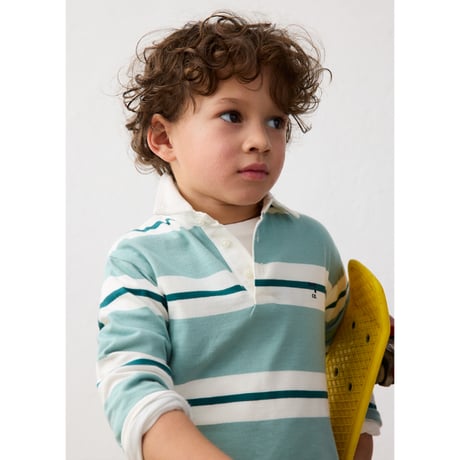 〈mayoral〉Boys' striped polo shirt ※KIDS