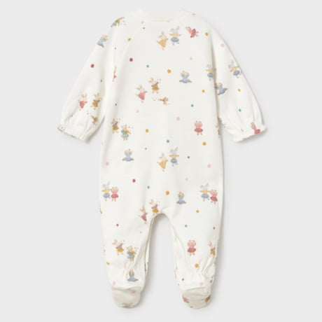 〈mayoral〉Cotton Romper 2-Piece Set (off-white) ※BABY
