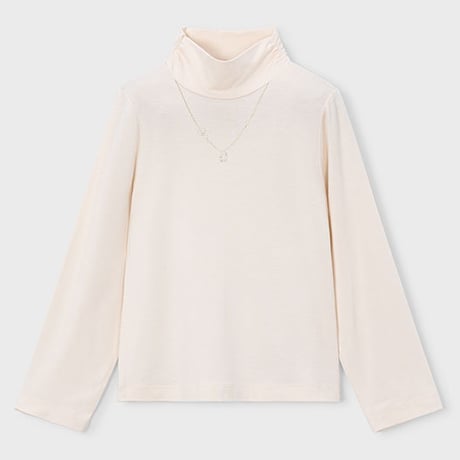 〈mayoral〉Mock neck top(off-white) ※KIDS