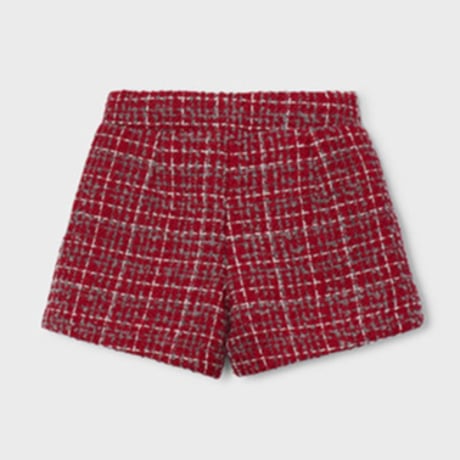 〈mayoral〉Red Tweed Smart Shorts (Red) ※KIDS
