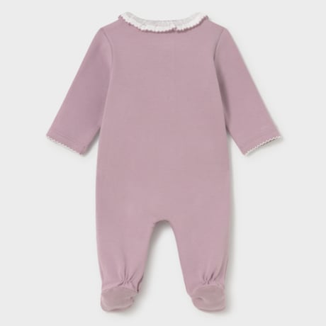 〈mayoral〉Footed romper (Dusty pink) ※BABY