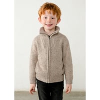 〈mayoral〉Tweed Knit Full-Zip Jacket ※KIDS