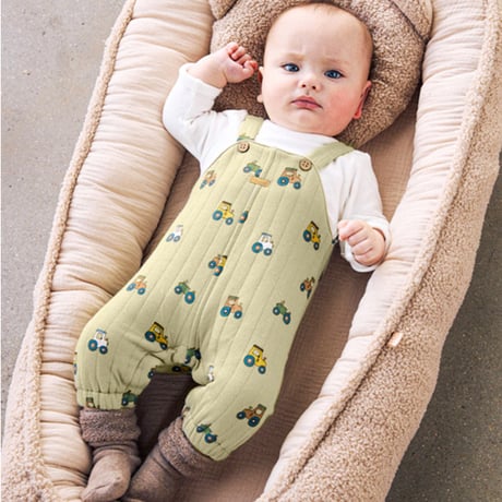 〈mayoral〉Romper in a box(green) ※BABY
