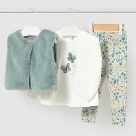 〈mayoral〉 3-Piece Set(Mint) ※BABY