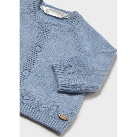 〈mayoral〉Knit cardigan(blue） ※BABY