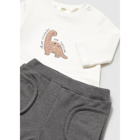 〈mayoral〉Tracksuit with T-Shirt(gray) ※BABY
