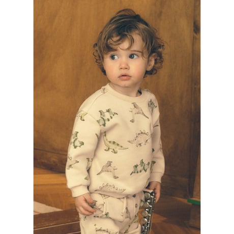 〈mayoral〉Baby dino print pullover with pocket ※BABY