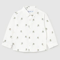 〈mayoral〉Printed baby shirt(ski) ※BABY