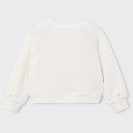 〈mayoral〉Rhinestone Pullover（white） ※KIDS