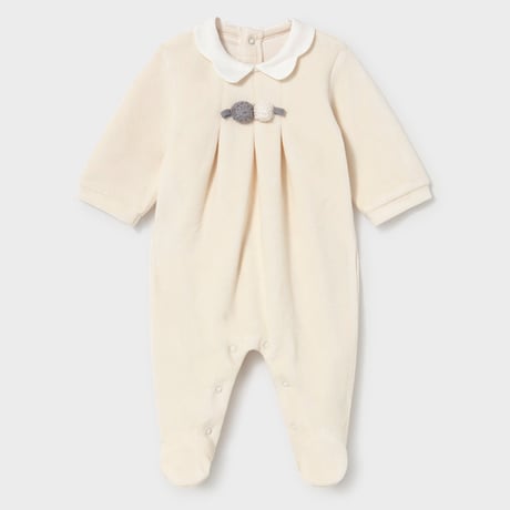 〈mayoral〉Romper 2-Piece Set(off-white) ※BABY