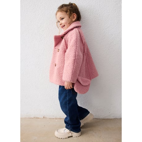 〈mayoral〉Coat with handbag(Pink)※KIDS