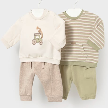 〈mayoral〉Boy 4-piece Set(green) ※BABY