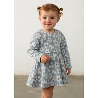 〈mayoral〉Jacquard print dress ※BABY