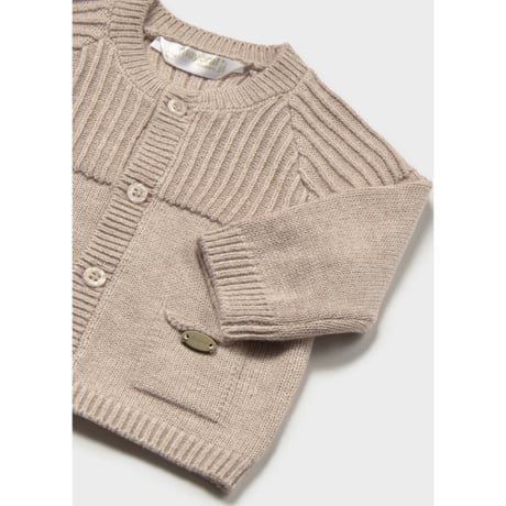 〈mayoral〉Knit cardigan(beige） ※BABY
