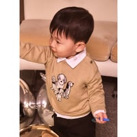 〈mayoral〉Baby animal intarsia jumper(dog) ※BABY