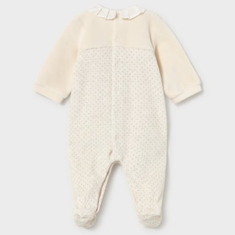 〈mayoral〉Romper 2-Piece Set(off-white) ※BABY