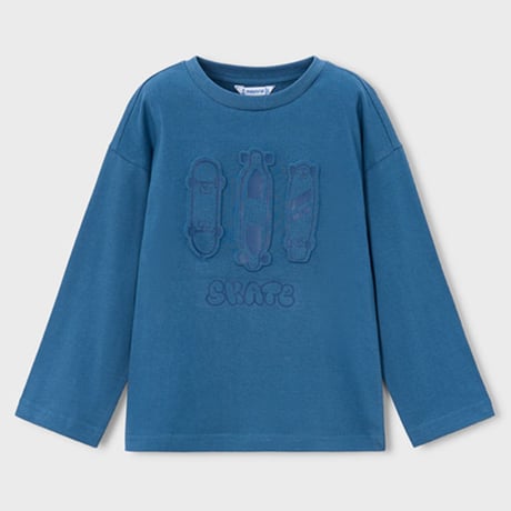 〈mayoral〉Boys' skate T-shirt(blue) ※KIDS