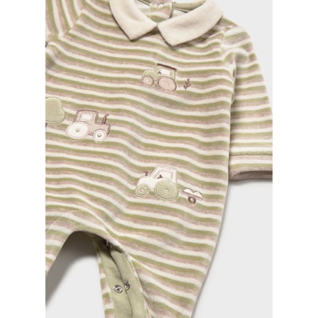 〈mayoral〉Striped Romper ※BABY