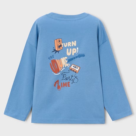 〈mayoral〉Boy screen print back t-shirt ※KIDS