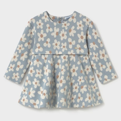 〈mayoral〉Jacquard print dress ※BABY