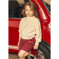 〈mayoral〉Red Tweed Smart Shorts (Red) ※KIDS
