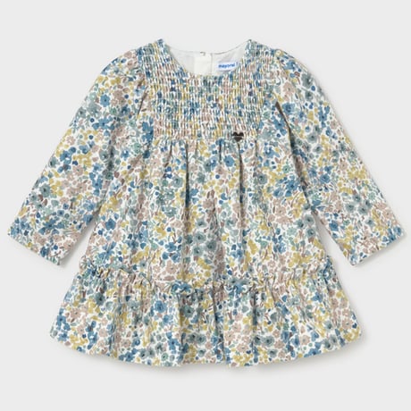 〈mayoral〉Baby Printed Velvet Dress※BABY