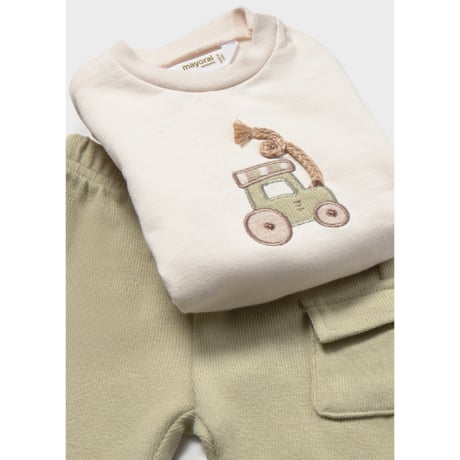〈mayoral〉Boy 4-piece Set(green) ※BABY